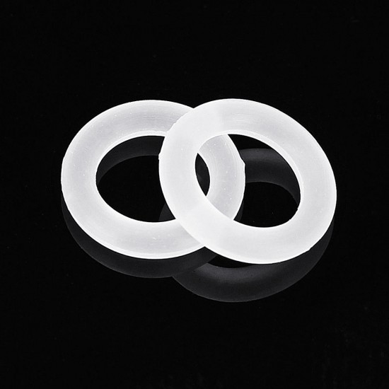 150pcs White Rubber O-Ring For MX Switch Mechanical Keyboard