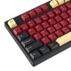 166 Keys Color Matching Keycap Set Profile PBT Two Color Molding Keycaps for Mechanical Keyboard