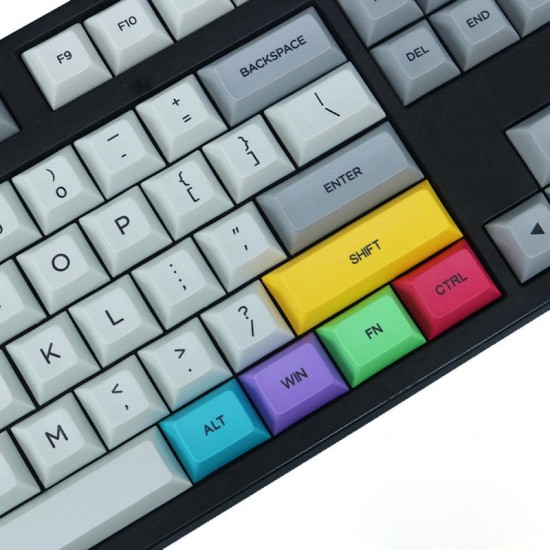 29 Keys CMYK Keycap Set DSA Profile PBT Color Dyesub Keycaps CTRL WIN ALT SHIFT Keycap