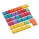 29 Keys CMYK Keycap Set DSA Profile PBT Color Dyesub Keycaps CTRL WIN ALT SHIFT Keycap