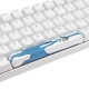 4 Keys Antarctic Penguin Keycap Set OEM Profile PBT Novelty Space Bar 6.25u ESC Enter Key