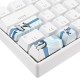 4 Keys Antarctic Penguin Keycap Set OEM Profile PBT Novelty Space Bar 6.25u ESC Enter Key