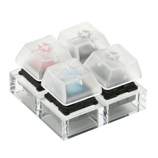 4 Mechanical Keyboards Switch Tester Kit Keycaps Switches Sampler For MX