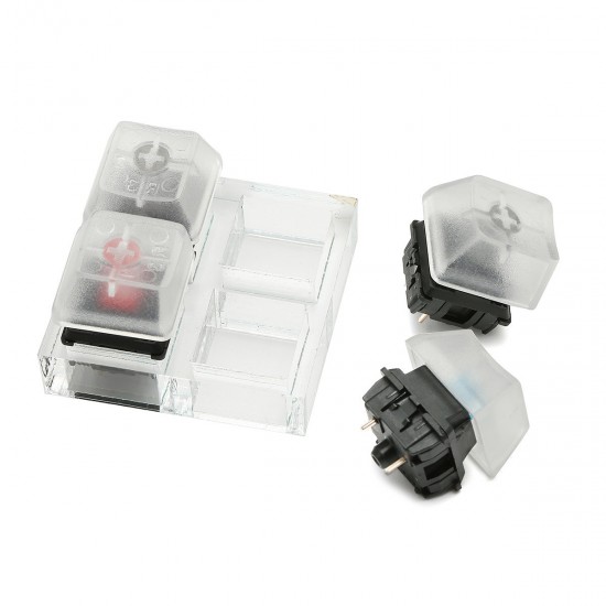 4 Mechanical Keyboards Switch Tester Kit Keycaps Switches Sampler For MX 4 Mechanical Keyboards Switch Tester Kit Keycaps Switches Sampler For MX
