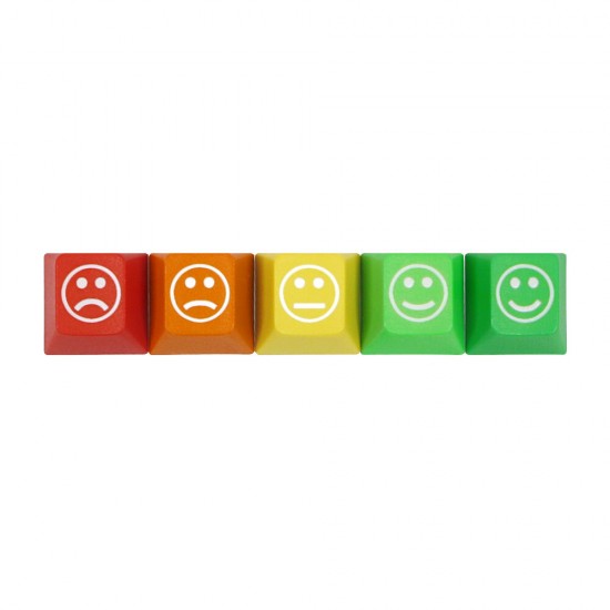 5 Keys Personality Emotion Keycap Set Profile PBT Dip-dye Carving Keycaps for Mechanical Keyboard 5 Keys Personality Emotion Keycap Set Profile PBT Dip-dye Carving Keycaps for Mechanical Keyboard