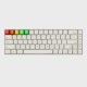 5 Keys Personality Emotion Keycap Set Profile PBT Dip-dye Carving Keycaps for Mechanical Keyboard
