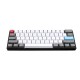 61 Keys White&Grey Keycap Set OEM Profile PBT Thick ANSI Layout Keycaps for 60% Mechanical Keyboard 61 Keys White&Grey Keycap Set OEM Profile PBT Thick ANSI Layout Keycaps for 60% Mechanical Keyboard
