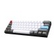 61 Keys White&Grey Keycap Set OEM Profile PBT Thick ANSI Layout Keycaps for 60% Mechanical Keyboard 61 Keys White&Grey Keycap Set OEM Profile PBT Thick ANSI Layout Keycaps for 60% Mechanical Keyboard