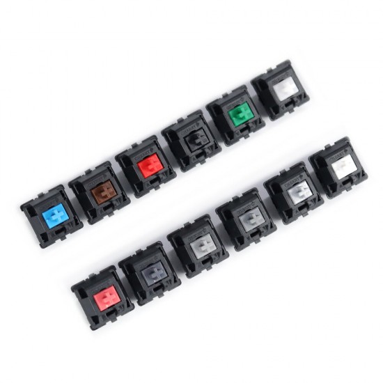 70/110PCS Pack 3Pin MX Black Switch for Mechanical Gaming Keyboard 70/110PCS Pack 3Pin MX Black Switch for Mechanical Gaming Keyboard