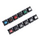 70/110PCS Pack 3Pin MX Black Switch for Mechanical Gaming Keyboard