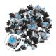 70PCS Pack 3Pin Gateron Clicky Blue Switch Keyboard Switch for Mechanical Gaming Keyboard