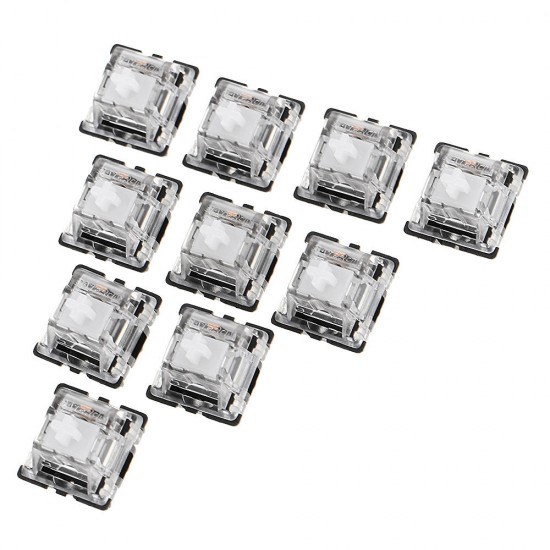 70PCS Pack 3Pin Gateron White Switch Keyboard Switch for Mechanical Gaming Keyboard 70PCS Pack 3Pin Gateron White Switch Keyboard Switch for Mechanical Gaming Keyboard