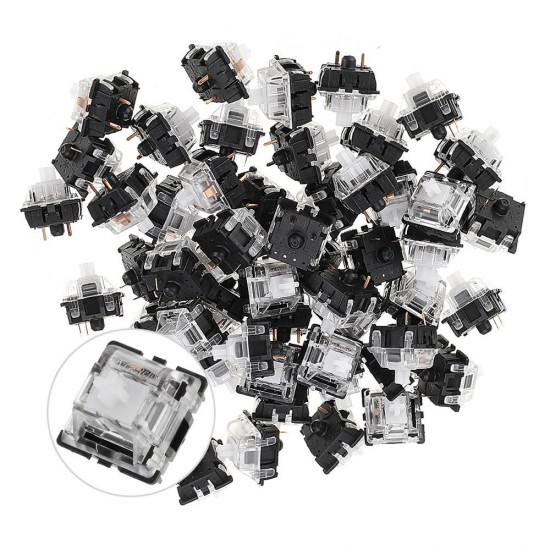 70PCS Pack 3Pin Gateron White Switch Keyboard Switch for Mechanical Gaming Keyboard 70PCS Pack 3Pin Gateron White Switch Keyboard Switch for Mechanical Gaming Keyboard