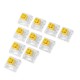 70PCS Pack Kailh BOX Heavy Dark Yellow Switch Linear Keyboard Switch for Keyboard Customization