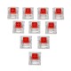 70PCS Pack Kailh BOX Red Switch Keyboard Switches for Keyboard Customization