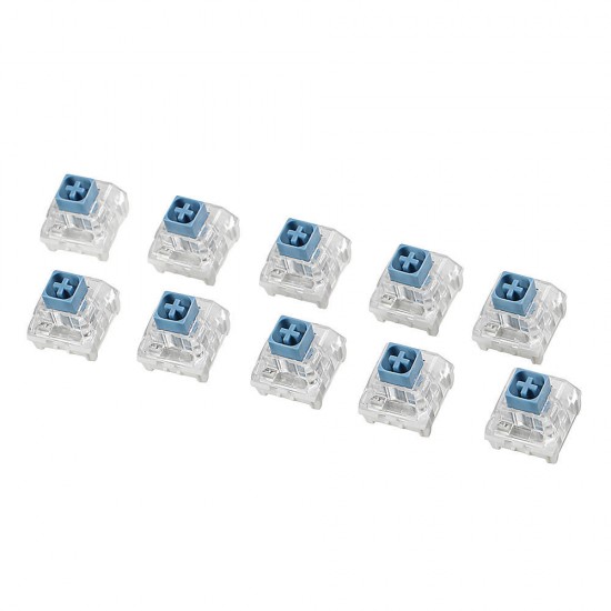 70Pcs Kailh BOX Heavy Pale Blue Switch Clicky Keyboard Switches for Keyboard Customization 70Pcs Kailh BOX Heavy Pale Blue Switch Clicky Keyboard Switches for Keyboard Customization