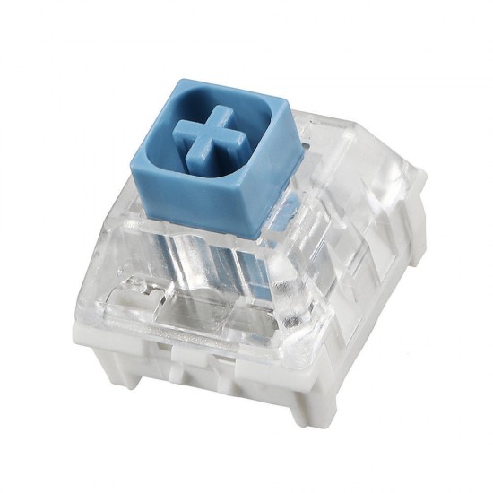 70Pcs Kailh BOX Heavy Pale Blue Switch Clicky Keyboard Switches for Keyboard Customization