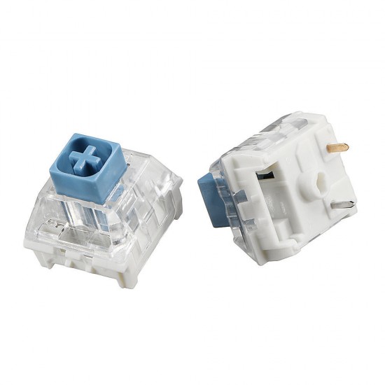 70Pcs Kailh BOX Heavy Pale Blue Switch Clicky Keyboard Switches for Keyboard Customization 70Pcs Kailh BOX Heavy Pale Blue Switch Clicky Keyboard Switches for Keyboard Customization