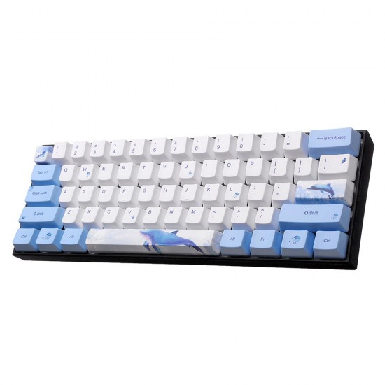 72 Keys Whale Keycap Set OEM Profile PBT Sublimation Keycaps for Mechanical Keyboard 72 Keys Whale Keycap Set OEM Profile PBT Sublimation Keycaps for Mechanical Keyboard