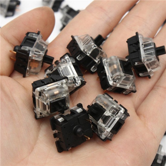 87Pcs Gateron RGB Series Black 3Pin Mechanical Switch For Mechanical Keyboard 87Pcs Gateron RGB Series Black 3Pin Mechanical Switch For Mechanical Keyboard