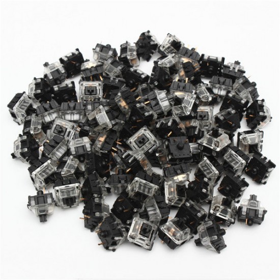 87Pcs Gateron RGB Series Black 3Pin Mechanical Switch For Mechanical Keyboard 87Pcs Gateron RGB Series Black 3Pin Mechanical Switch For Mechanical Keyboard