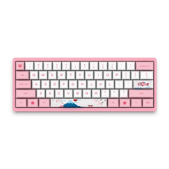 130 Keys World Tour - Tokyo Keycap Set DSA Profile PBT Sublimation Keycaps for Mechanical Keyboard