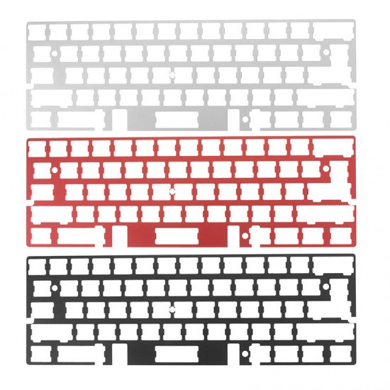 Aluminium Board Plate Mechanical Keyboard Universal Frame for RS60 GH60 PCB Aluminium Board Plate Mechanical Keyboard Universal Frame for RS60 GH60 PCB