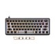 [Aluminum Alloy Version] Customized GK61XS Keyboard Customized Kit Hot Swappable 60% RGB Wired bluetooth Dual Mode PCB Mounting Plate Case