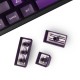 159 Keys Gas Shell Keycap Set SA Profile ABS Two Color Molding Keycaps for Mechanical Keyboard