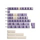 Enjoy 153 Key Milk Purple Profile ABS Keycaps Keycap Set for Mechanical Keyboard