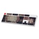 108 Keys Halloween Keycap Set OEM Profile PBT Dye-Sublimation Keycaps for Mechanical Keyboard