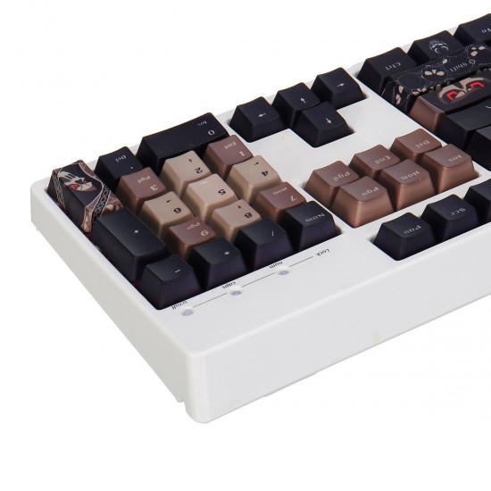 108 Keys Halloween Keycap Set OEM Profile PBT Dye-Sublimation Keycaps for Mechanical Keyboard 108 Keys Halloween Keycap Set OEM Profile PBT Dye-Sublimation Keycaps for Mechanical Keyboard