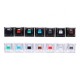 14PCS Pack Crystal Keycaps for Mechanical Gaming Keyboard