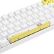 PBT OEM Profile Yellow Dog Shark2 Space Bar 6.25u Novelty Keycap + ESC Enter Keycaps