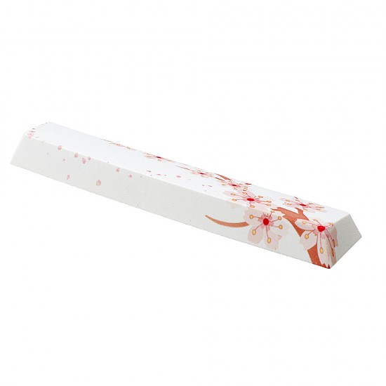 PBT Sakura Space Bar 6.25u Novelty Keycap PBT Sakura Space Bar 6.25u Novelty Keycap