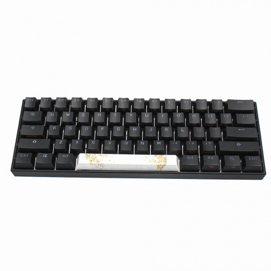 PBT Small Yellow Flower Space Bar 6.25u Novelty Keycap