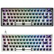 Customized GK68XS Keyboard Customized Kit Hot Swappable 60% RGB Wired bluetooth Dual Mode PCB Mounting Plate Case