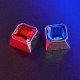 Heavy Shell Transparent Jewel Glass Cutting Keycap for Mechanical Keyboard