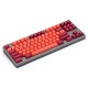 Lava Orange Keycap Set OSA Profile PBT Doubleshot 154 Keys Mechanical Keyboard Keycaps