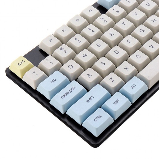 Moon Landing Mars Keycaps XDA Sublimation PBT Two Color 121 Keys Mechanical Keyboard Keycap