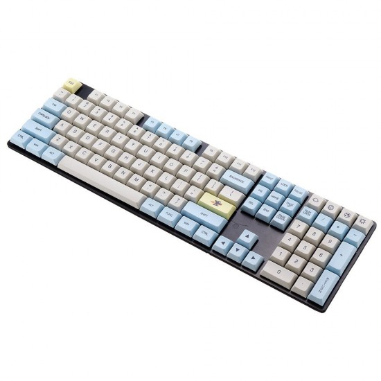 Moon Landing Mars Keycaps XDA Sublimation PBT Two Color 121 Keys Mechanical Keyboard Keycap