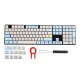 Moon Landing Mars Keycaps XDA Sublimation PBT Two Color 121 Keys Mechanical Keyboard Keycap