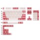 108 Keys Pink&White Keycap Set SA Profile ABS Double Shot Keycaps for Mechanical Keyboard 108 Keys Pink&White Keycap Set SA Profile ABS Double Shot Keycaps for Mechanical Keyboard