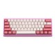 108 Keys Pink&White Keycap Set SA Profile ABS Double Shot Keycaps for Mechanical Keyboard 108 Keys Pink&White Keycap Set SA Profile ABS Double Shot Keycaps for Mechanical Keyboard