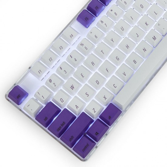 108 Key UV-Light Color Dye-sub PBT Keycaps Keycap Set for Mechanical Keyboard