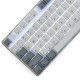 108 Key White Gray Color Dye-sub PBT Keycaps Keycap Set for Mechanical Keyboard 108 Key White Gray Color Dye-sub PBT Keycaps Keycap Set for Mechanical Keyboard