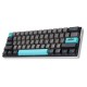 104 Keys Graphite Blue Keycap Set OEM Profile PBT Keycaps for 61/68/87/104/108 Keys Mechanical Keyboards Comes With 4 Replacement Keycaps