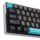 104 Keys Graphite Blue Keycap Set OEM Profile PBT Keycaps for 61/68/87/104/108 Keys Mechanical Keyboards Comes With 4 Replacement Keycaps