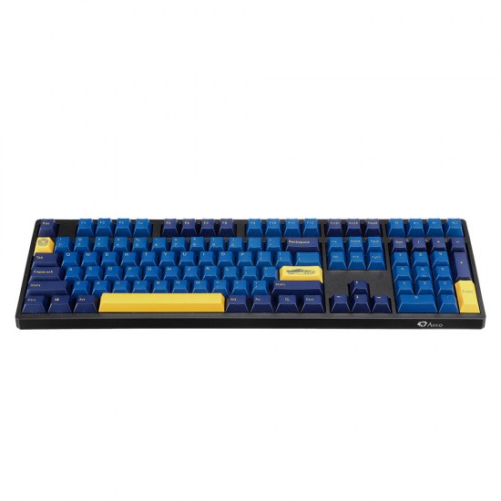 108 Keys Blue Yellow Keycap Set OEM Profile PBT Keycaps for 61/68/87/104/108 Keys Mechanical Keyboards Comes With 4 Replacement Keycaps 108 Keys Blue Yellow Keycap Set OEM Profile PBT Keycaps for 61/68/87/104/108 Keys Mechanical Keyboards Comes With 4 Replacement Keycaps