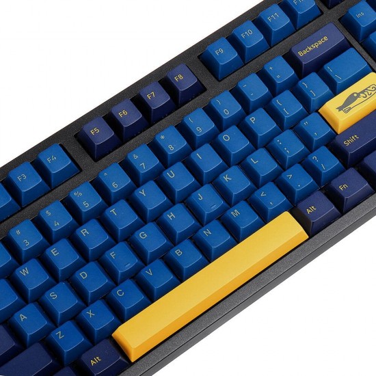 108 Keys Blue Yellow Keycap Set OEM Profile PBT Keycaps for 61/68/87/104/108 Keys Mechanical Keyboards Comes With 4 Replacement Keycaps 108 Keys Blue Yellow Keycap Set OEM Profile PBT Keycaps for 61/68/87/104/108 Keys Mechanical Keyboards Comes With 4 Replacement Keycaps
